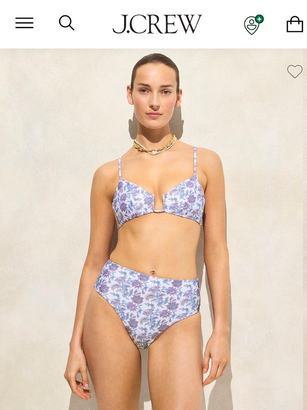 NWT J.Crew Halle Floral Bottom. Size: Medium. Excellent condition 💜 🩵